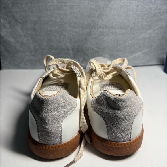 Maisen Margiela Classic White and Tan women's low top Sneakers size 40 - Picture 4 of 9
